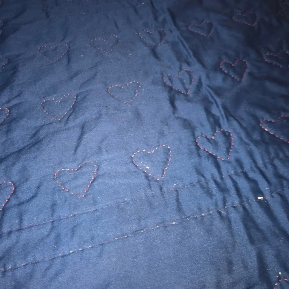 Vintage 1988‎ Handmade Teddy Bear Heart Baby Quilt NM State Fair Winner 36x36